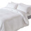 Homescapes (Double, White) Duvet Cover with Pillowcase 330 Thread count 1