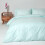 Homescapes (King, Blue) Duvet Cover with Pillowcase 330 Thread count 2