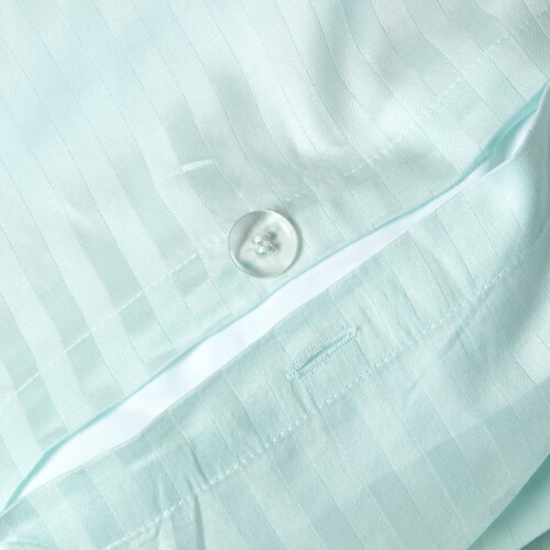 Homescapes (Double, Blue) Duvet Cover with Pillowcase 330 Thread count 2