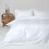 Homescapes (Super-King, White) Duvet Cover with Pillowcase 330 Thread count 2