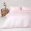 Homescapes (Single, Pink) Duvet Cover with Pillowcase 330 Thread count 2