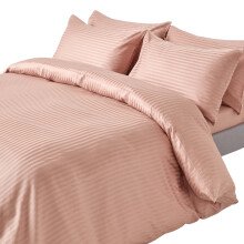 (Super-King, Taupe Beige) Duvet Cover with Pillowcase 330 Thread count