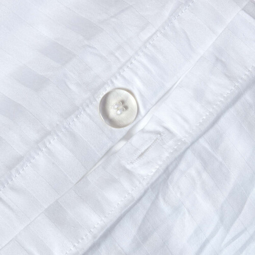 Homescapes (Super-King, White) Duvet Cover with Pillowcase 330 Thread count 2