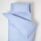 Homescapes (Blue) Cotton Cot Bed Duvet Cover with Pillowcase 200 Thread Count 1