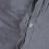 Homescapes (King, Dark Grey) Soft Linen Plain Duvet Cover with Pillowcase 4