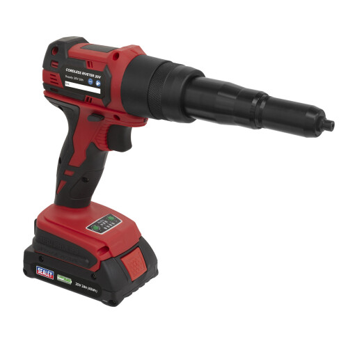 Sealey Cordless Riveter 20V 2Ah Lithium-ion 1