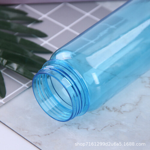 (Green) Water Bottle Straw Plastic Cup Sport Portable 2