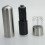2x Electric Salt and Pepper Grinder Set Shaker Adjustable Coarseness 3