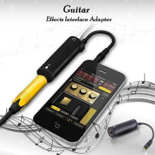 Guitar Effects Interface Converter with 3.55mm Stereo Jack for iPhone