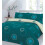 (Double, Eden Teal) Eden Reversible Duvet Cover Set 1