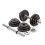 York Fitness York 20kg Cast Iron Dumbbell Set Adjustable Spinlock Home Weight Lifting 2