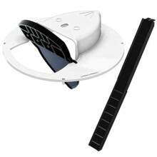 (White, One Size) Simple Safe Slide Lid Mousetrap Automatic Efficient Flip N Mice Catcher Tools