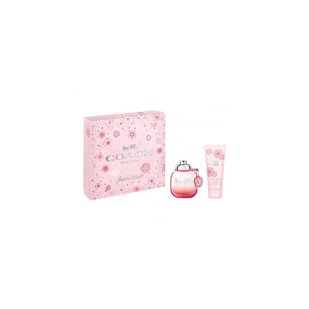 Coach Floral Blush Gift Set for Her 50ml EDP, 100ml Body Lotion