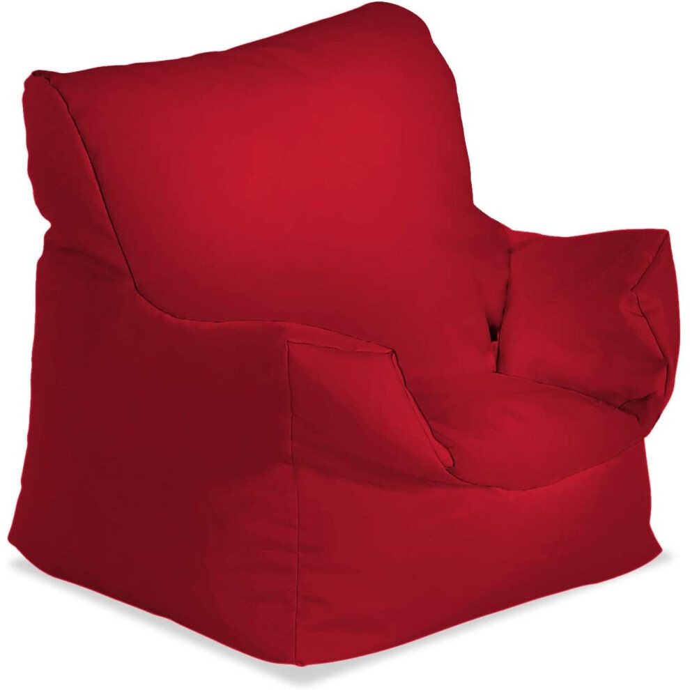 (Red) Baby Chair Water Resistant Bean Bag