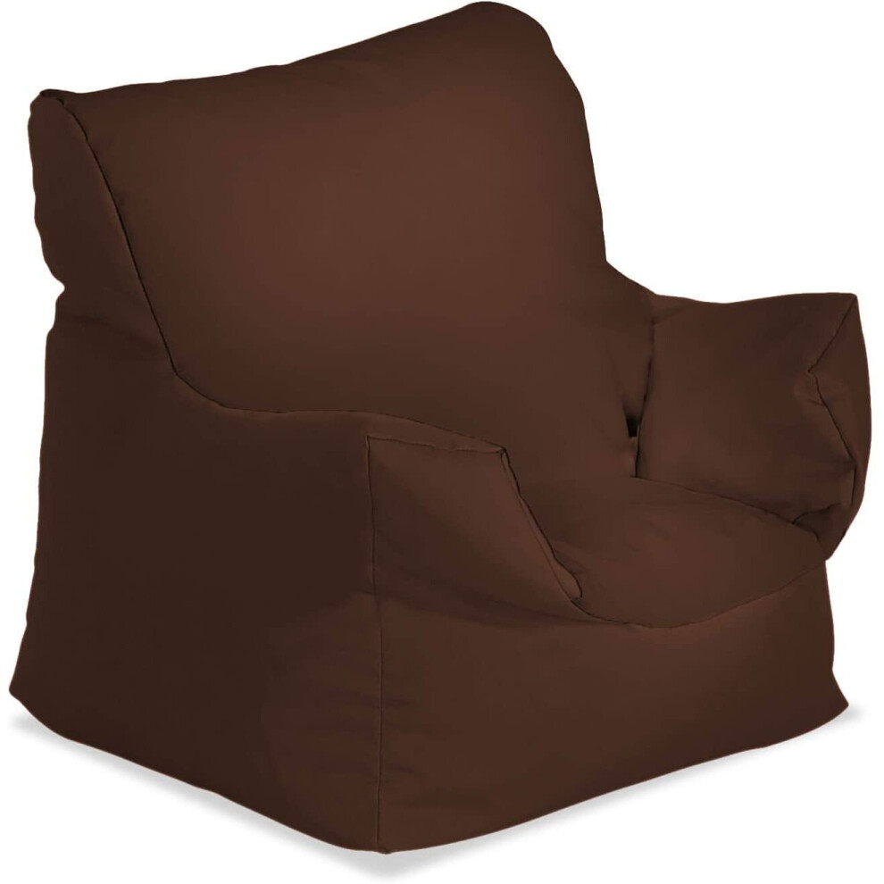 (Brown) Baby Chair Water Resistant Bean Bag