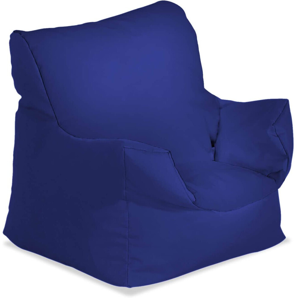 (Dark Blue) Baby Chair Water Resistant Bean Bag