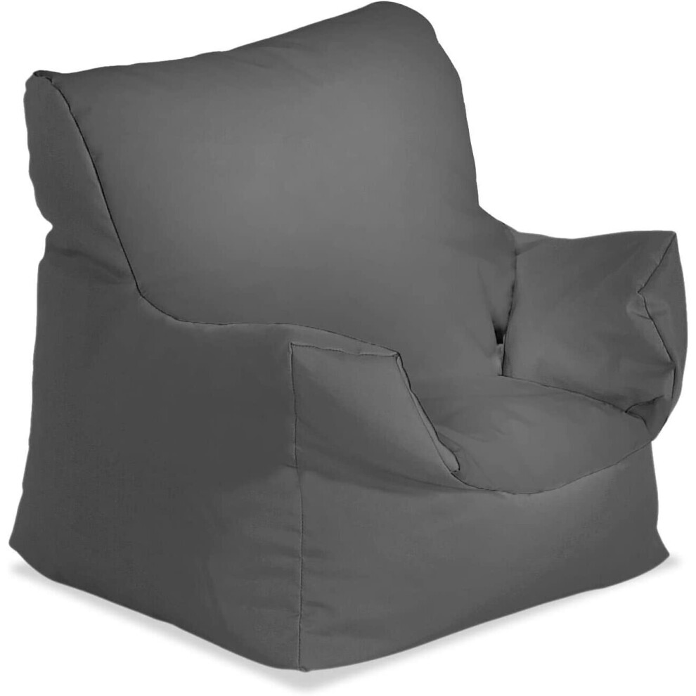 (Grey) Baby Chair Water Resistant Bean Bag