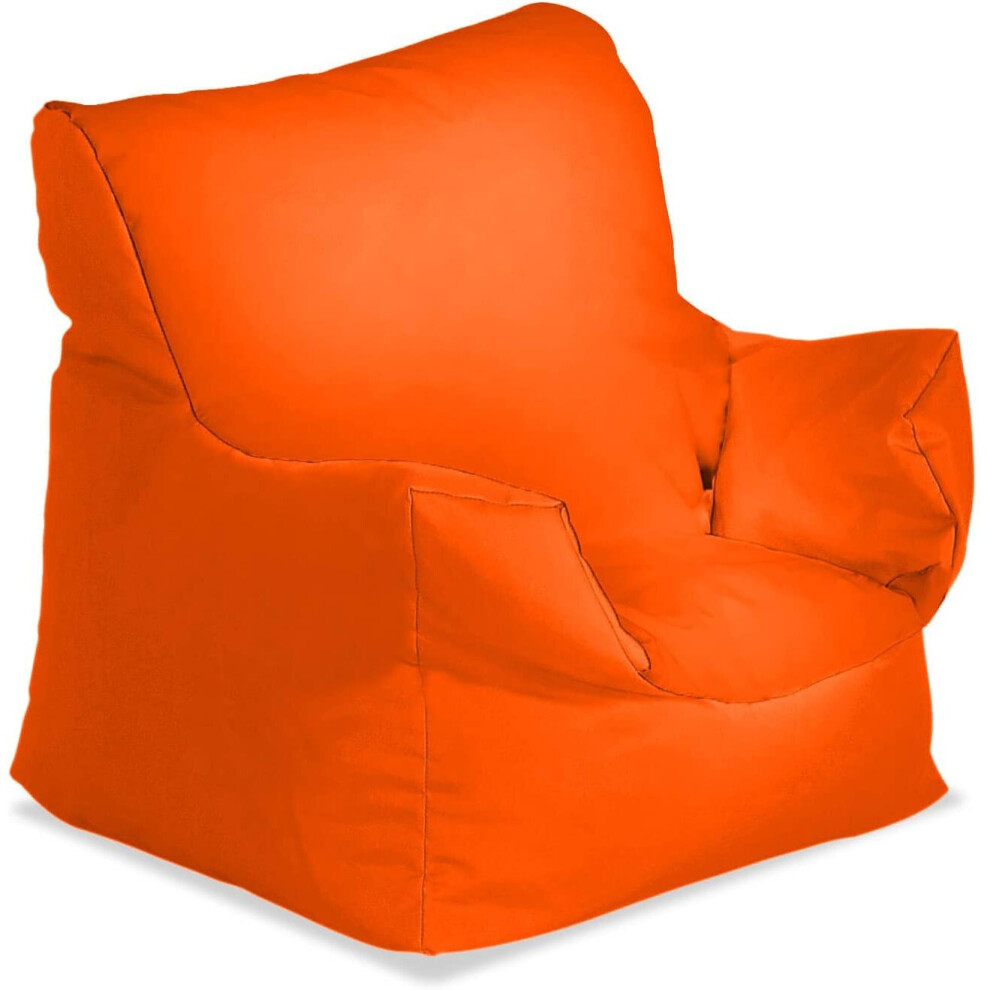 (Orange) Baby Chair Water Resistant Bean Bag