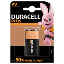 Duracell 9V Plus Battery ~ Pack of 1
