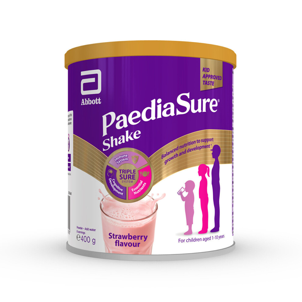 Paediasure Shake Powder Strawberry Flavour 400g