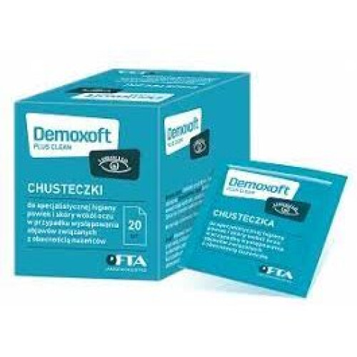 DEMOXOFT Plus Clean chusteczki 20szt