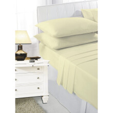 (Lemon, King ) Sheet Set Fitted & Flat sheet with Pillowcase Size