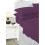(Plum, Single ) Sheet Set Fitted & Flat sheet with Pillowcase Size 1