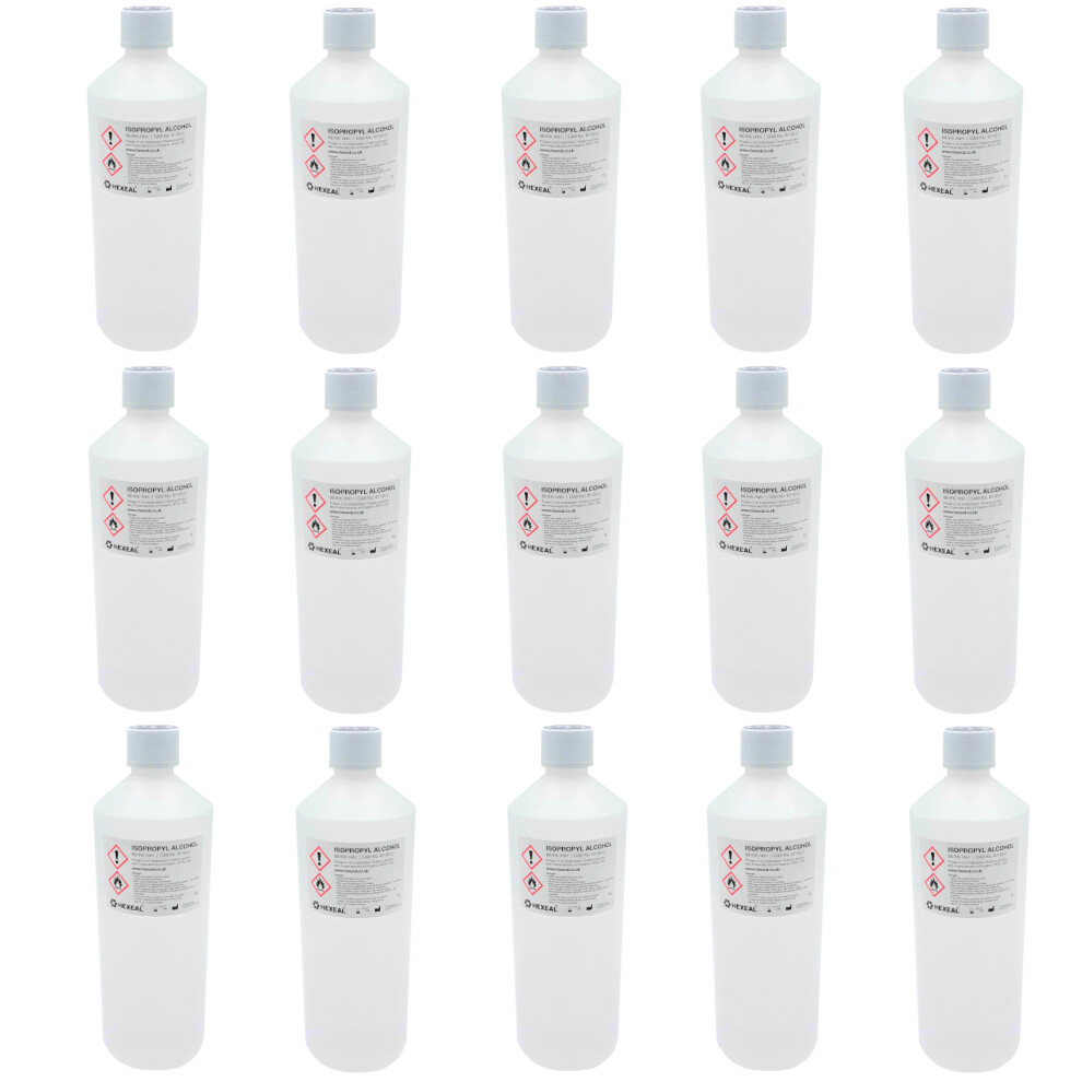 IPA 99.9% | 15 LITRE | Lab Grade | Isopropyl Alcohol/Isopropanol | 15L