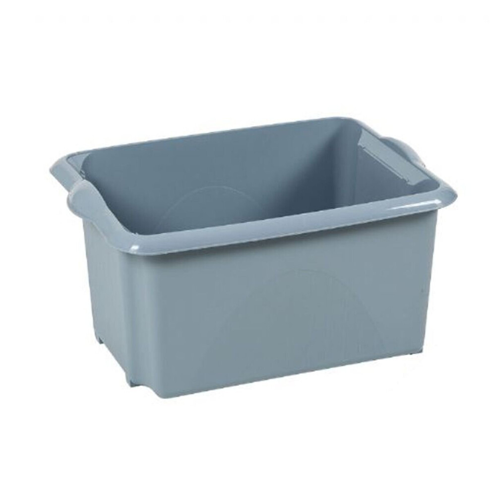 Addis Eco 30L Unistore Storage Box/Crate (grey)