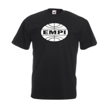 (Black, 2XL) Empi Campervan Graphic High Quality T-Shirt, Tee, Men's, Unisex
