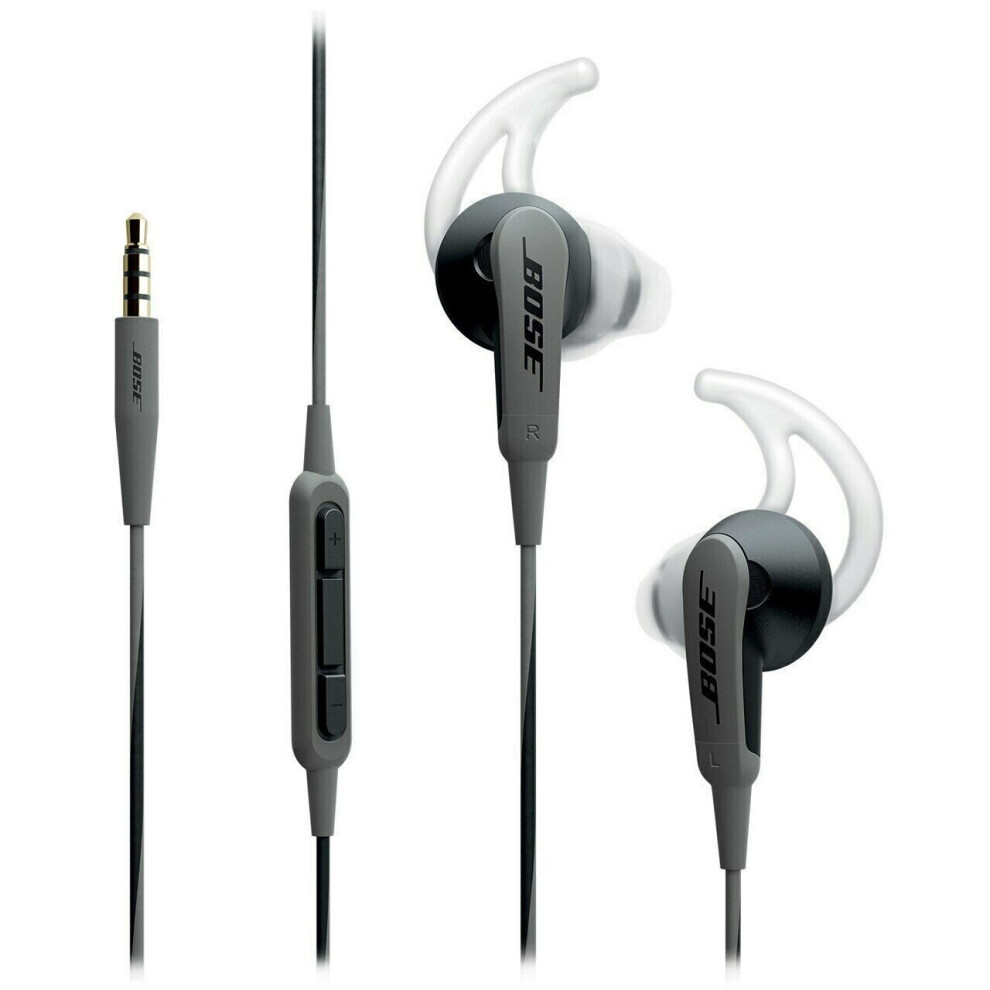 Bose SoundSport In-Ear Earphones Headphones - Charcoal Black