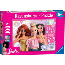 Ravensburger Barbie-Puzzle, 100 Teile, f r Kinder ab 6 Jahren, extra gro e Teile