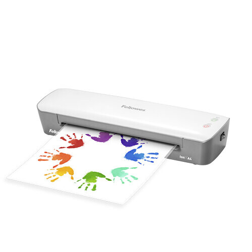 Fellowes 4560401 laminator Hot laminator Gray, White