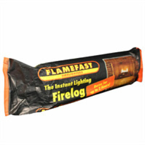 Flamefast Wrapped Firelogs Instant Light - 2 Hr Burn Smokeless