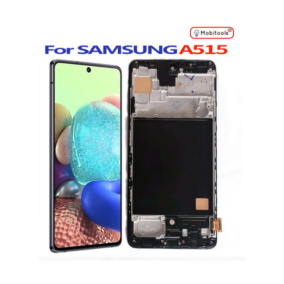 Samsung A51 A515 / A515f Tft Lcd Display Screen + Digitizer With Frame 47147003