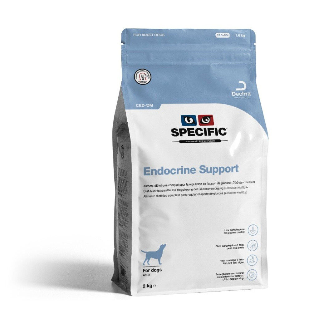 (2kg) Dechra Specific CED-DM Dog Food Endocrine Support