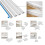 LIKE-NEW D-Line 3015KIT001 4-Meter Mini Trunking Multipack, Self-Adhes 3
