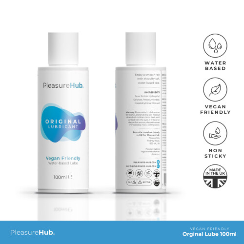 PleasureHub Original Vegan personal Lubricant 100ml 1