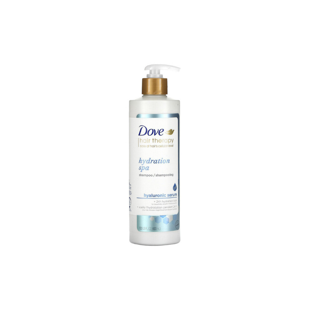 Dove, Hair Therapy, Hydration Spa Shampoo, 400ml