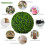 Gymax 2 PCS 40cm Artificial Topiary Ball Realistic Round for Wedding Party 6