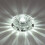Luxurious Crystal Spotlight Modern Led Downlight for Aisle Entrance Hall Cool White 1