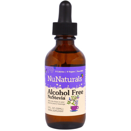 NuNaturals, Stévia Sans Alcool, 2 fl oz (59 ml)