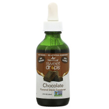Wisdom Natural, SweetLeaf, Gouttes Sucrées, Chocolat, 2 fl oz (60 ml)