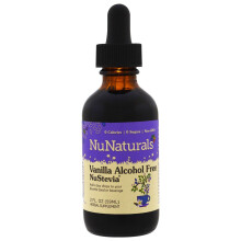NuNaturals, Alkoholfreies Stevia, Vanille, 2 fl oz (59 ml)