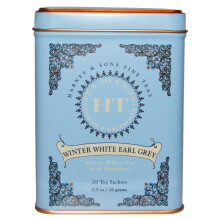 Harney & Sons, Mélanges de Thé HT, Thé Earl Grey Blanc d'Hiver, 20 Sachets, 1,4 oz (40 g)