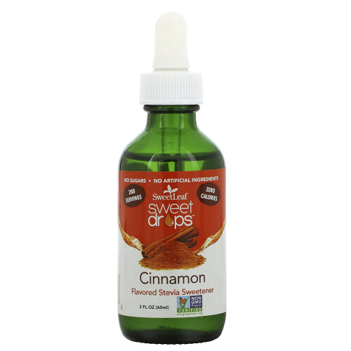Wisdom Natural, SweetLeaf, Sweet Drops, Cannelle, 2 fl oz (60 ml)