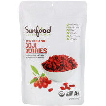 Sunfood, Roh Bio-Gojibeeren, 8 oz (227 g)