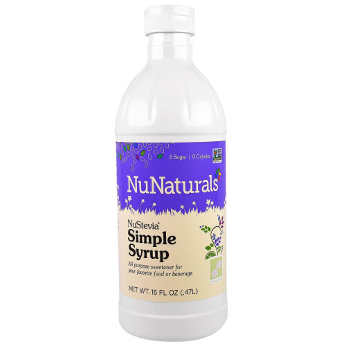 NuNaturals, Sirop Simple Concentré, 16 fl oz (0,47 L)
