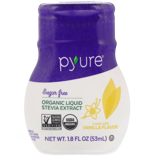 Pyure, Bio Süßstoff, Vanille, 1,8 fl oz (53 ml)
