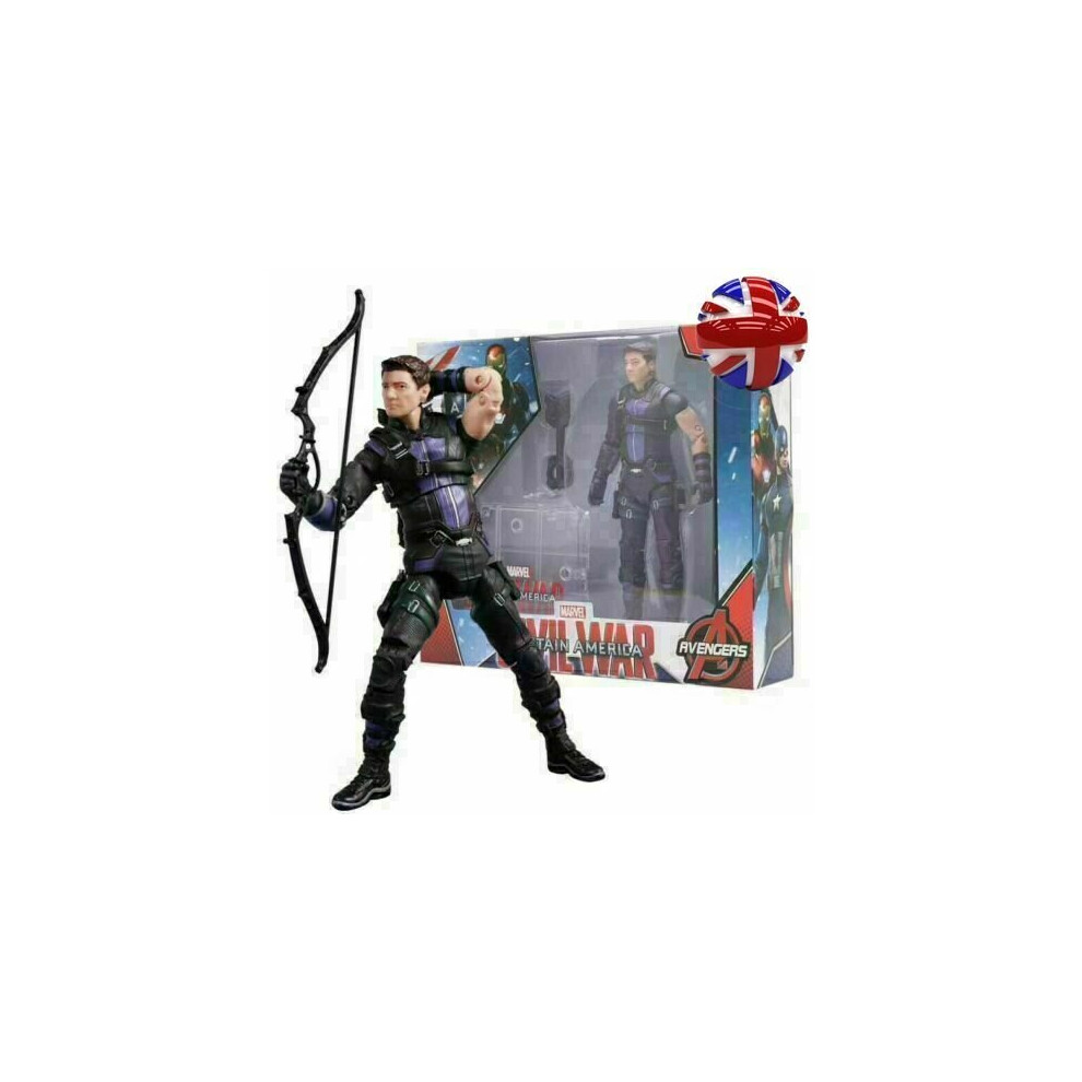 Marvel Avengers Captain America: Civil War - Hawkeye Superhero Action Figure Toy